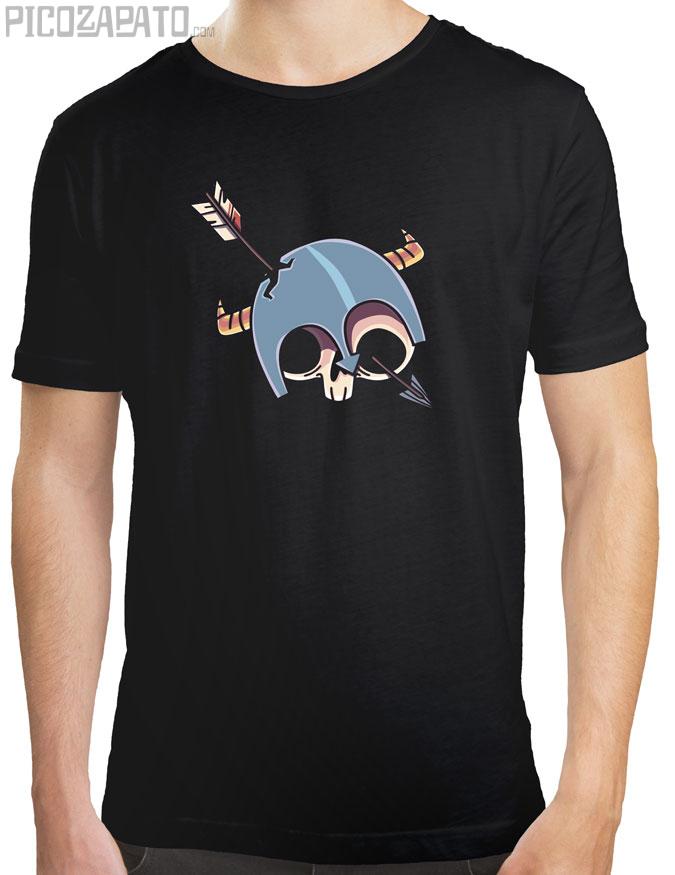Calaveri casco guerrero