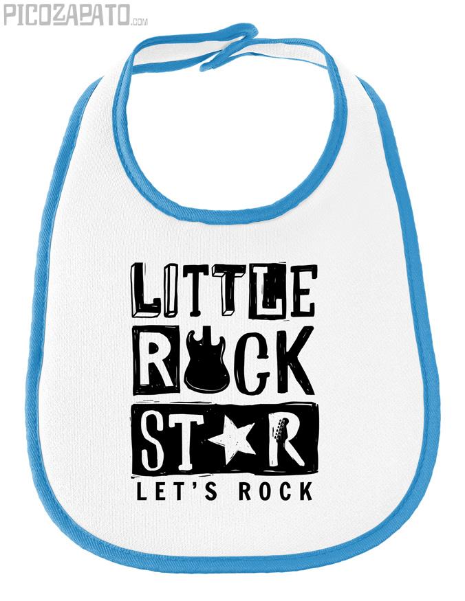 Babero Little Rock star