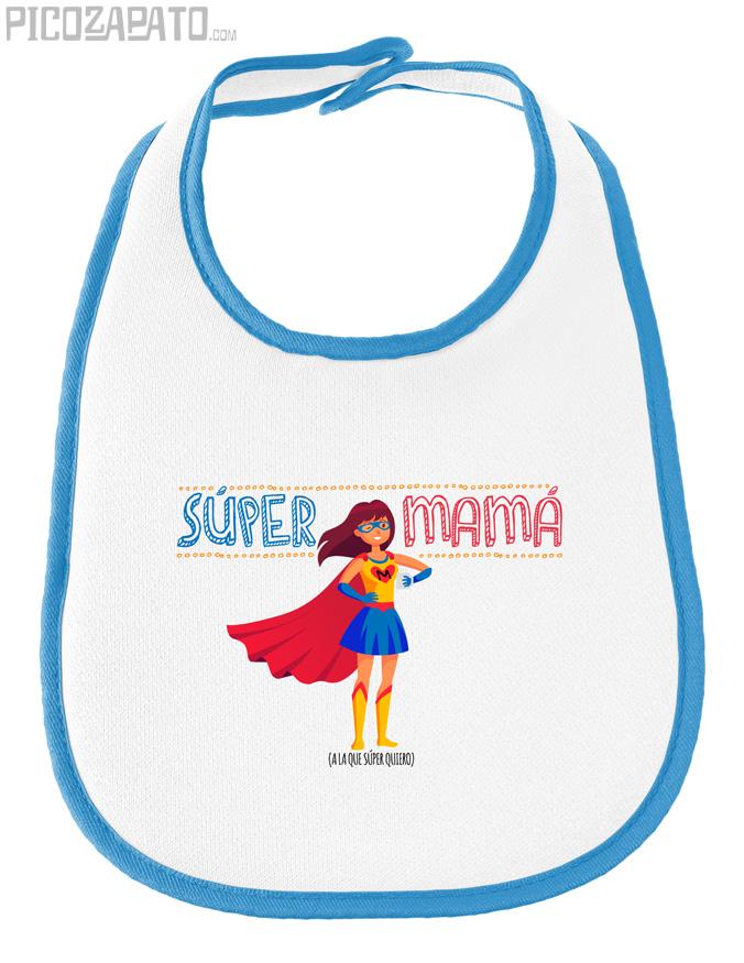 Babero Súper mamá