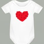 Body Corazón de rosas