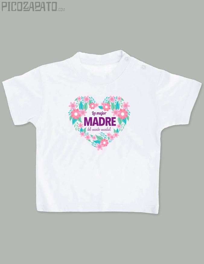 Camisetita La mejor madre del mundo mundial