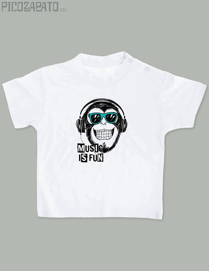 Camisetita Music is fun