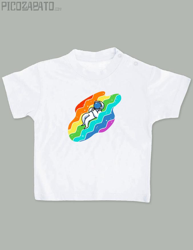 Camisetita Astronauta multicolor