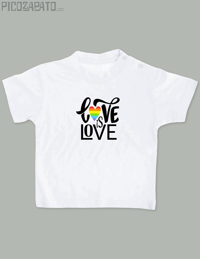 Camisetita Love is love