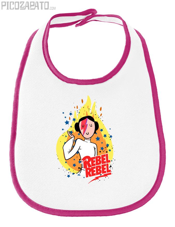 Babero Leia Rebel