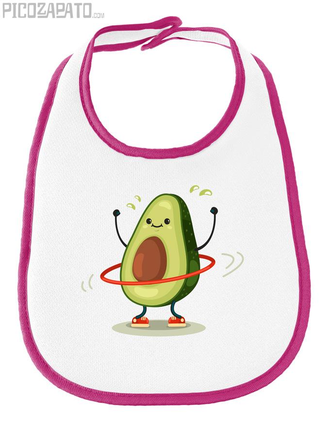 Babero Aguacate hula hop