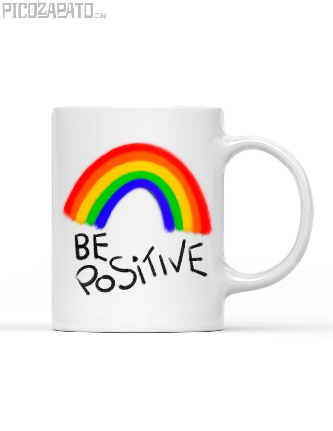 Taza Be positive
