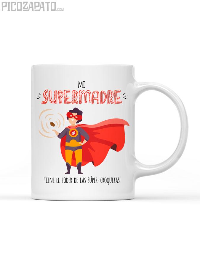 Taza Mi supermadre y las súper-croquetas