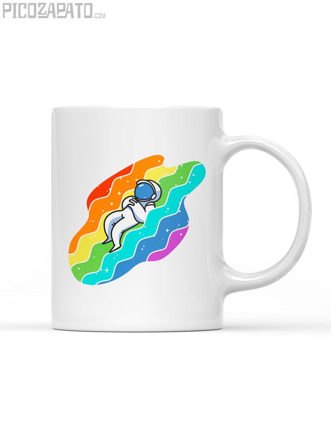 Taza Astronauta multicolor