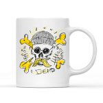 Taza Calavera grafitti