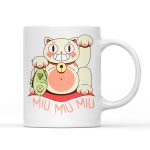 Taza gato pescado