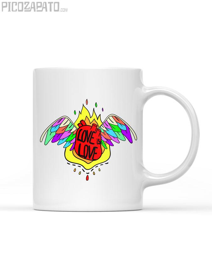 Taza Love is Love