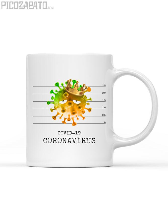 Taza Sospechoso coronavirus