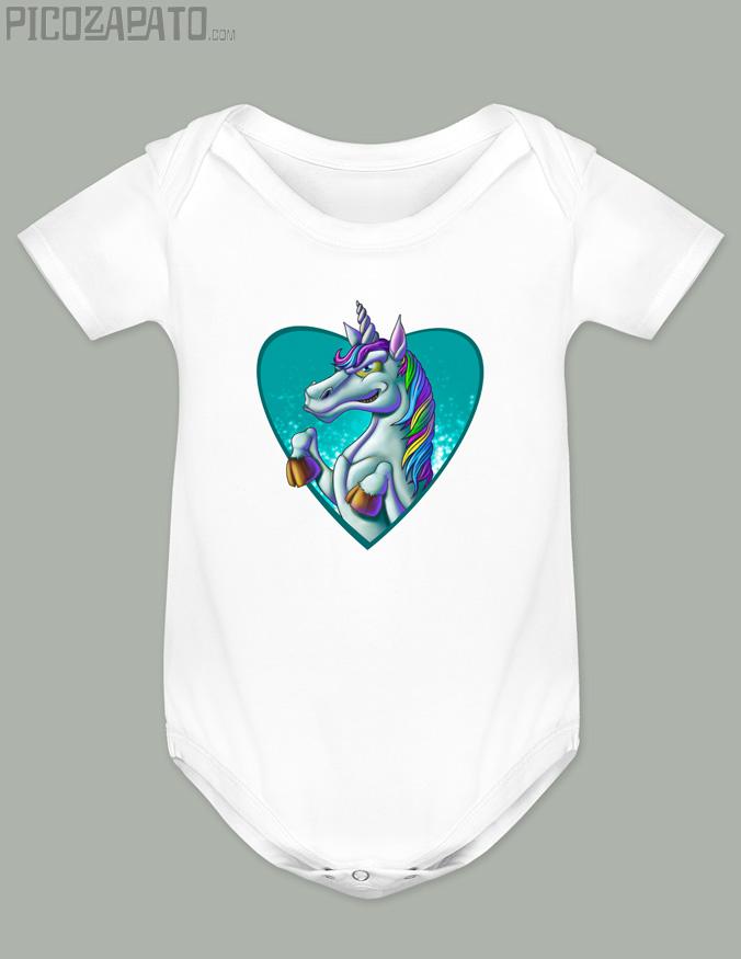 Body Unicornio corazón