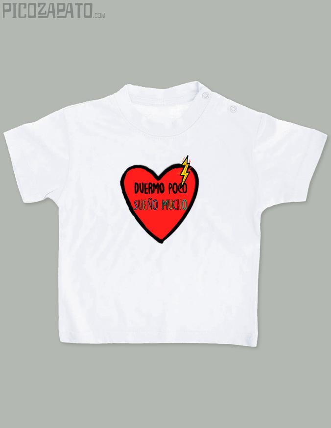 Camisetita Duermo poco, sueño mucho