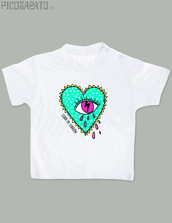 Camisetita Llora mi corazón