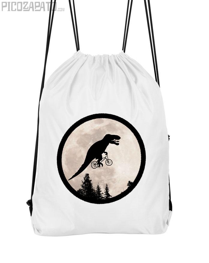 Mochila Rex en bicicleta