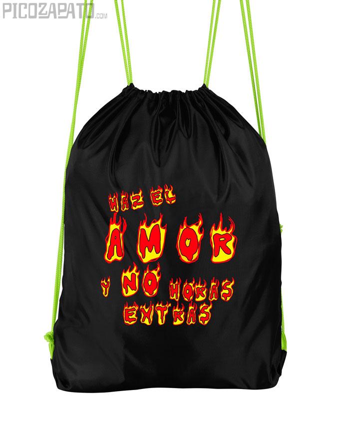Mochila Haz el amor y no horas extras