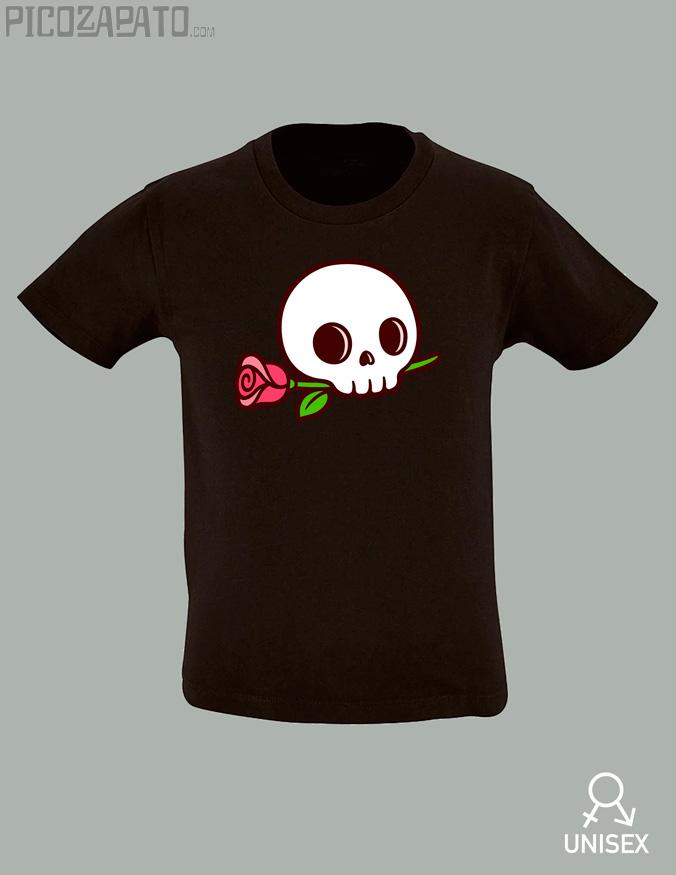 Niñ@ Calavera con flor