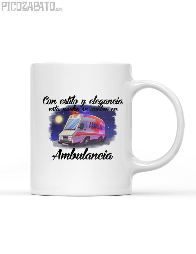 Taza ambulancia
