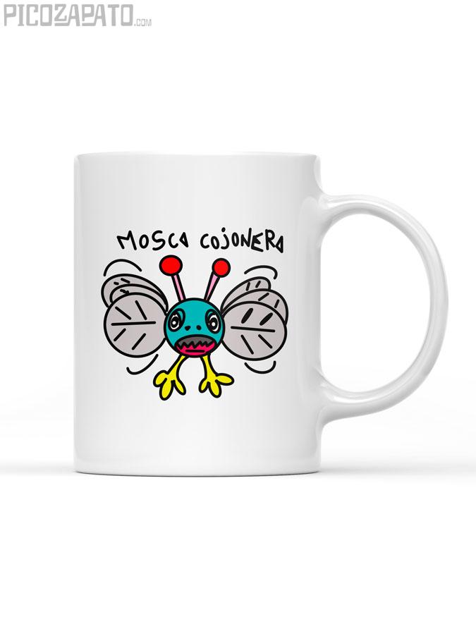 Taza mosca cojonera