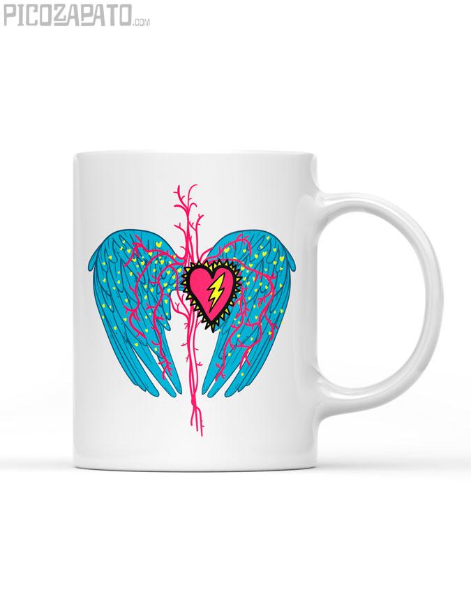 Taza Pulmón alado
