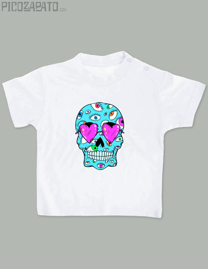 Camisetita Calavera mexicana