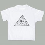 Camisetita Triángulo ojos