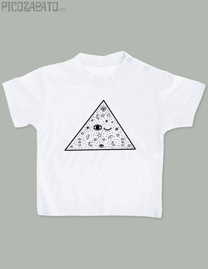 Camisetita Triángulo ojos