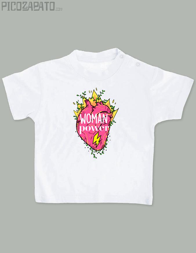 Camisetita Woman power