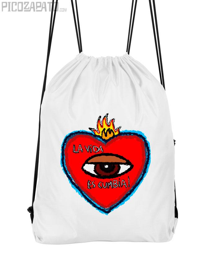 Mochila La vida es cumbia