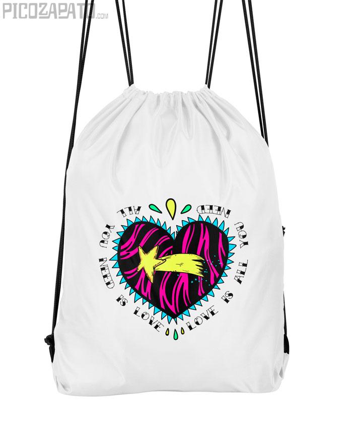 Mochila All you need is love