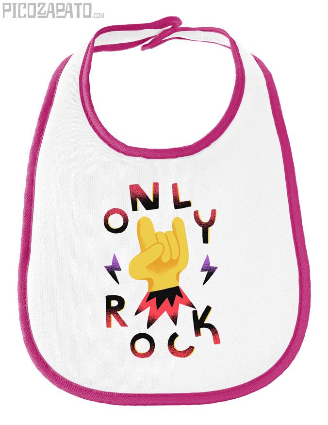 Babero Only rock