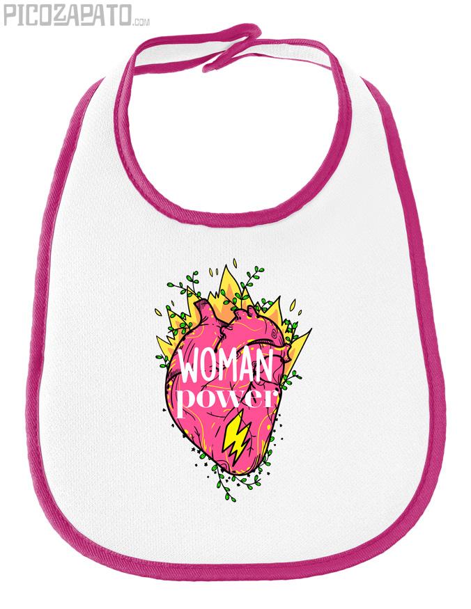 Babero Woman power