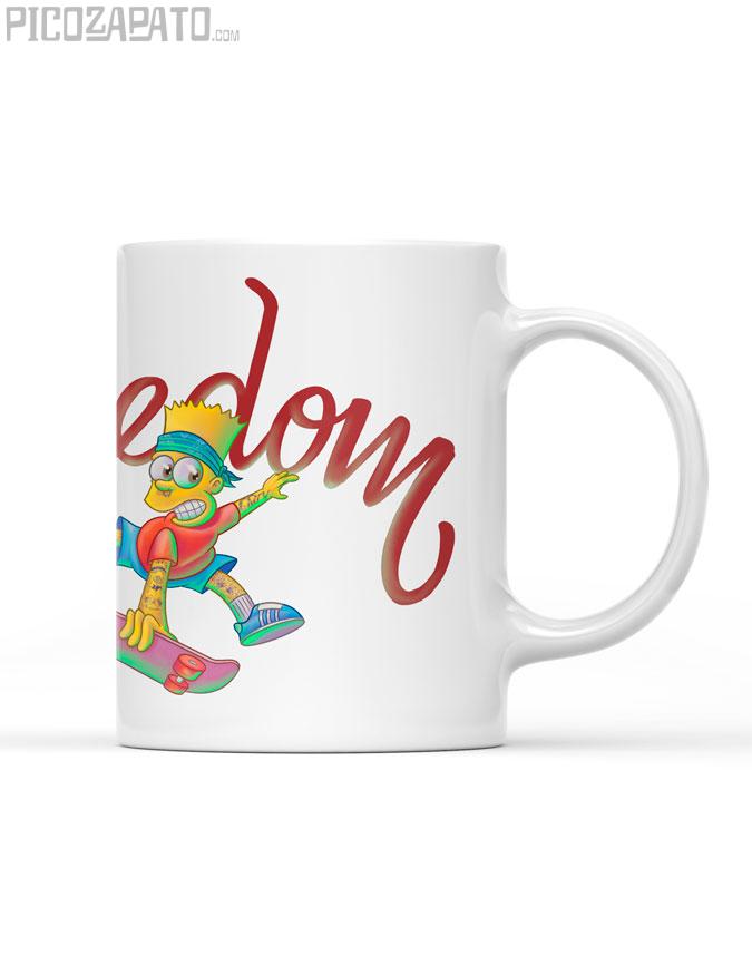 Taza Freedom Bart