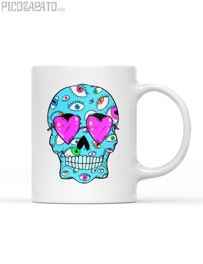 Taza Calavera mexicana