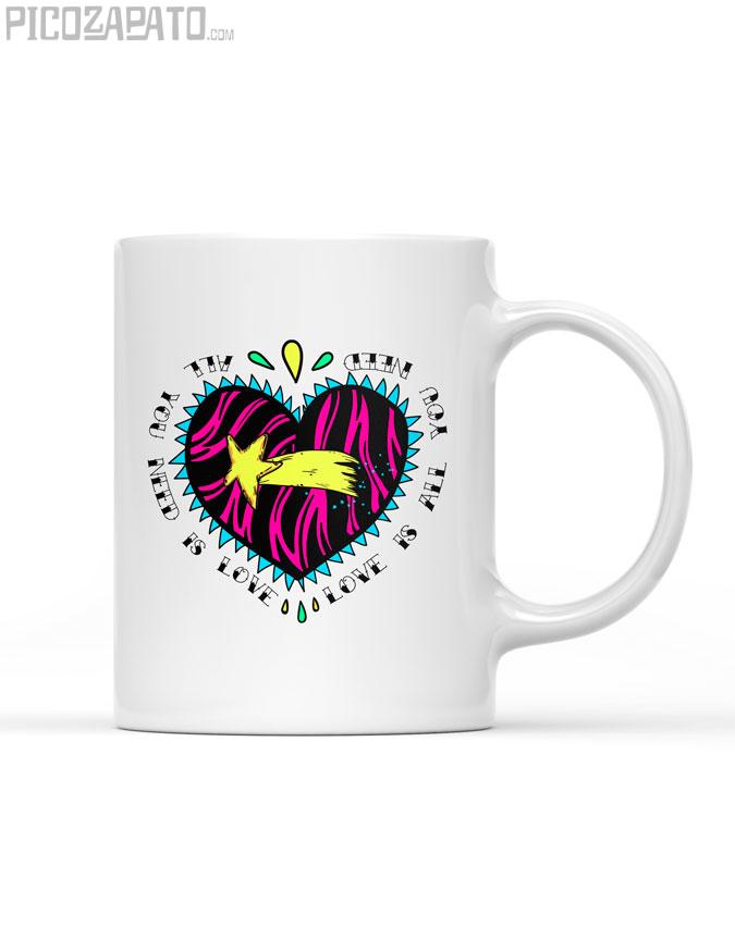 Taza All you need is love