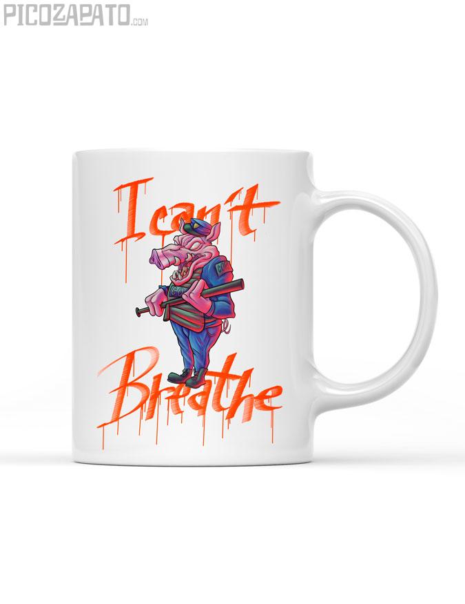 Taza I can´t breathe