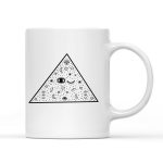 Taza Triángulo ojos