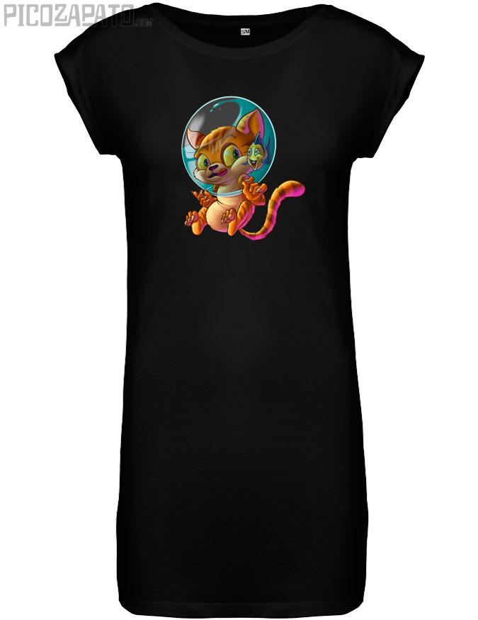 Vestido Gato en pecera