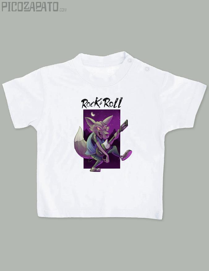 Camisetita Rock & Roll Lobito