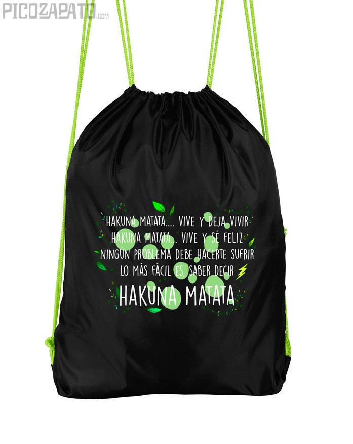Mochila Hakuna matata