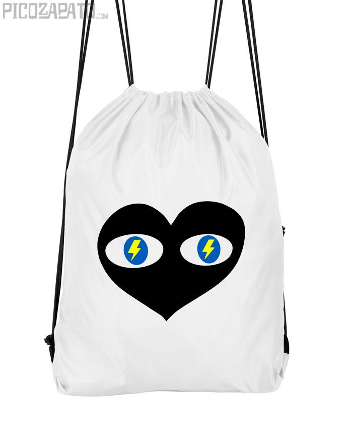 Mochila Ojo heart black