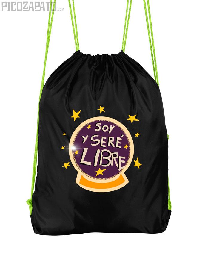 Mochila Soy y seré libre