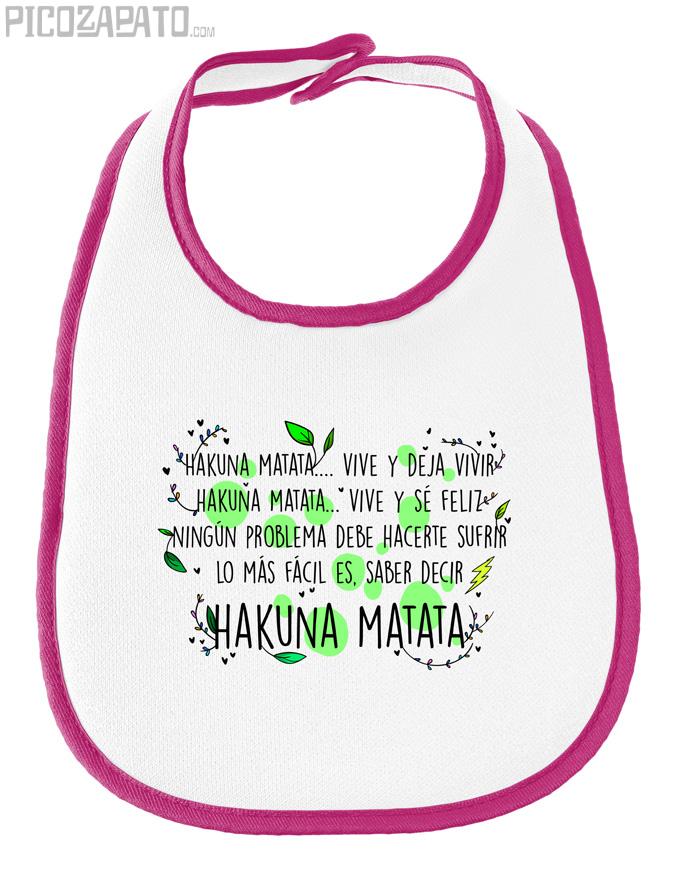 Babero Hakuna matata