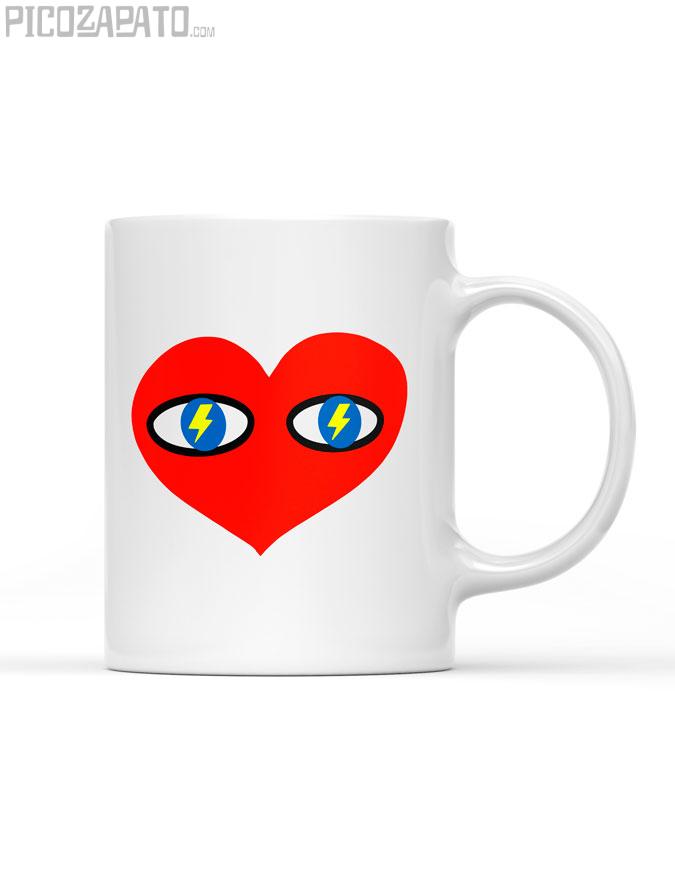 Taza Ojo heart