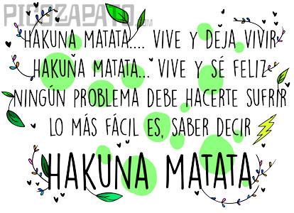 Taza Hakuna matata
