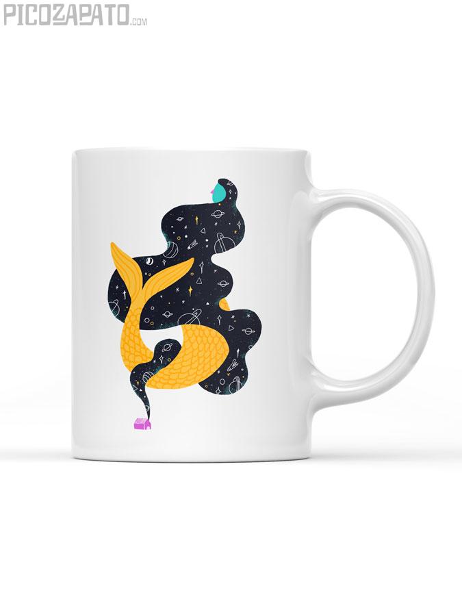 Taza Sirena de humo