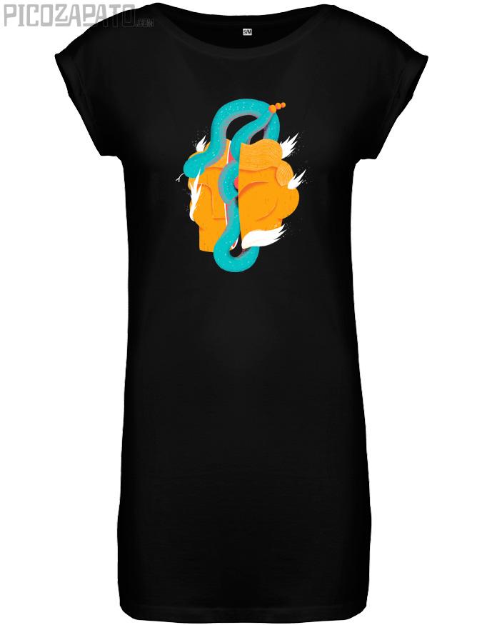 Vestido Snake head
