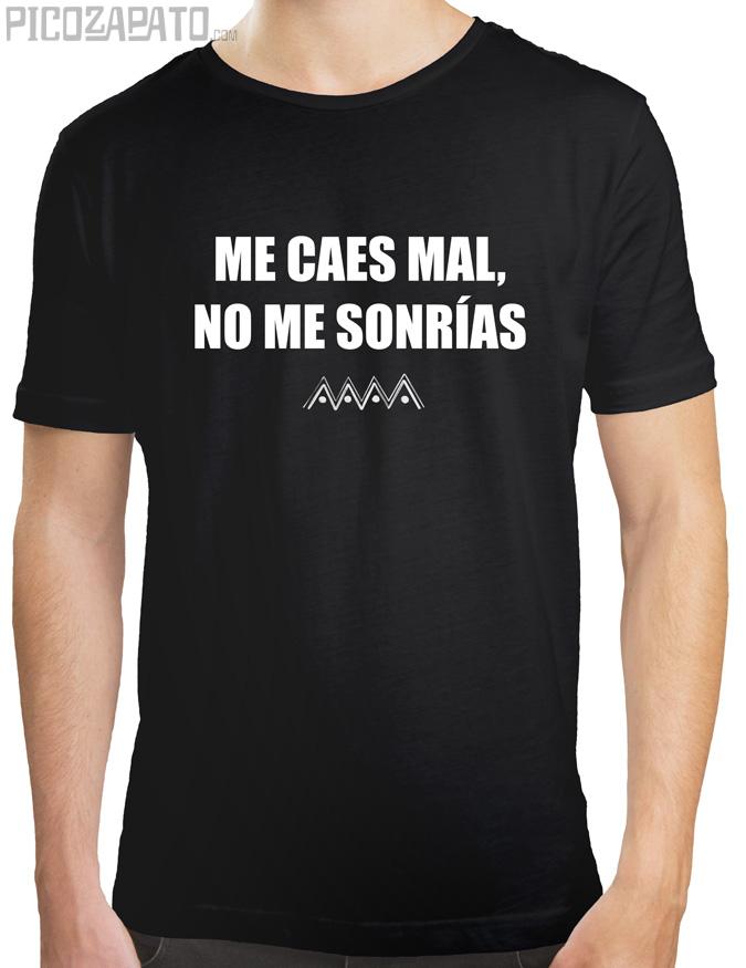 Me caes mal, no me sonrías